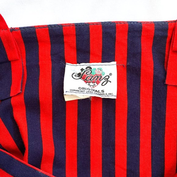 Vintage Lanz Originals Striped Dress - Picture 7 of 7